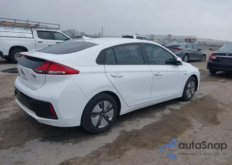 2019 Hyundai Ioniq Blue from USA, damaged, VIN KMHC65LC6KU111920